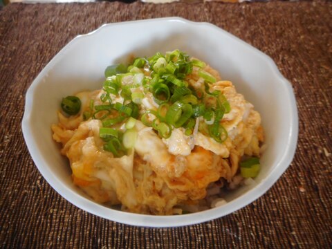 しらすの卵とじ丼